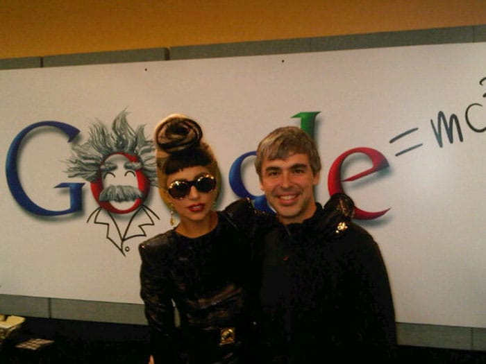 Gaga over Google