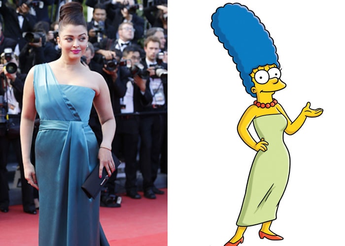 Did Marge Simpson inspire Ash\'s Cannes look?
