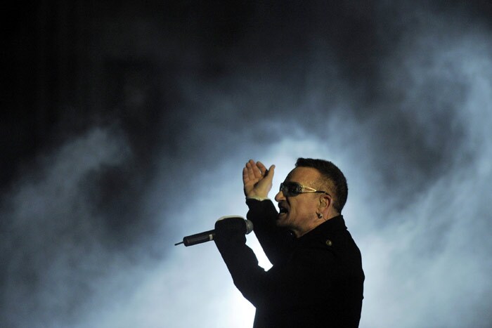 U2 rocks Berlin