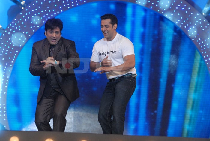 Sallu got his groove on with <i>Partner</i> Chi-Chi.