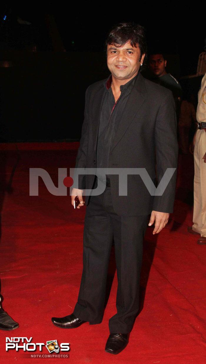 Rajpal Yadav, famous for his comedy oriented roles, strikes a pose.