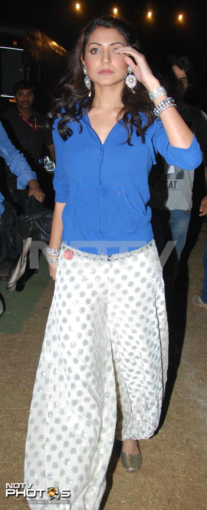 The <I>Jazba</i> girl, Anushka Sharma, in the still.