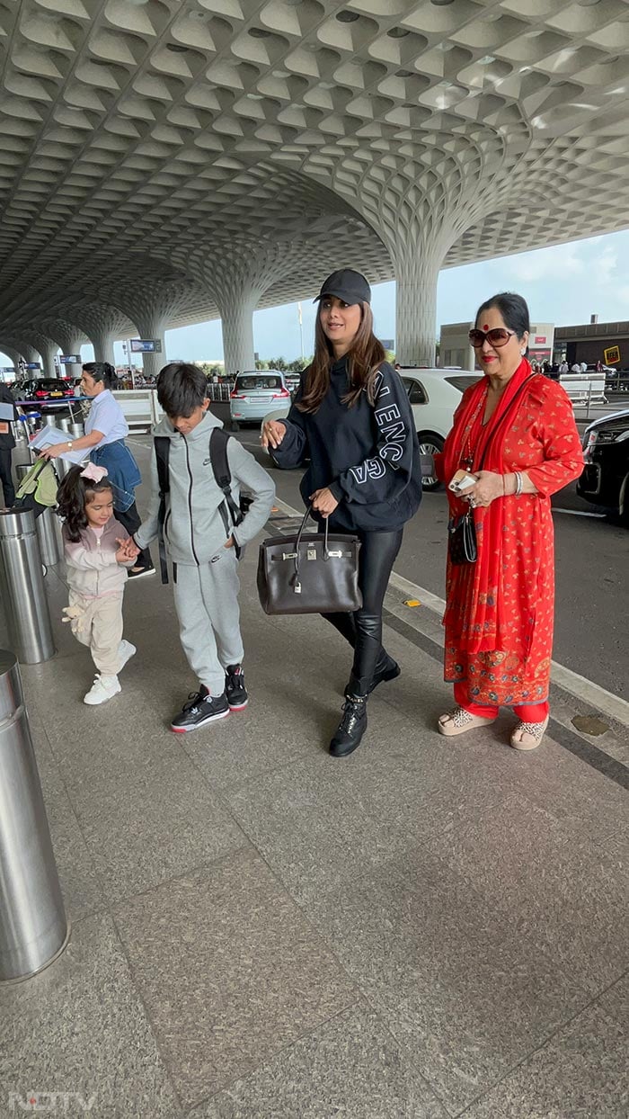 Up In The Air With Shilpa Shetty And Family