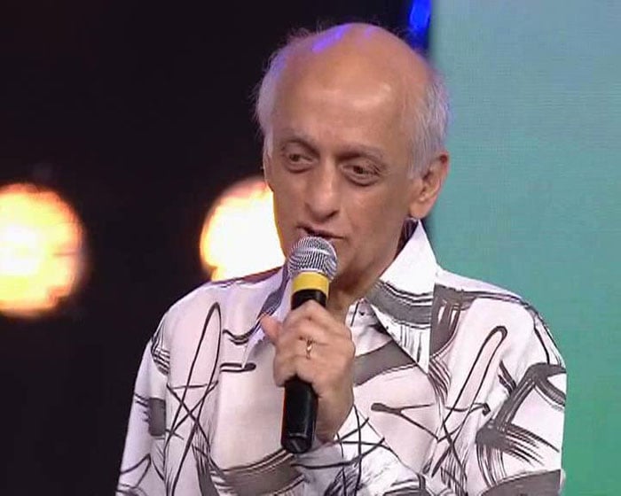 Mukesh Bhatt is seen addressing the audience and urging viewers to support the initiative.