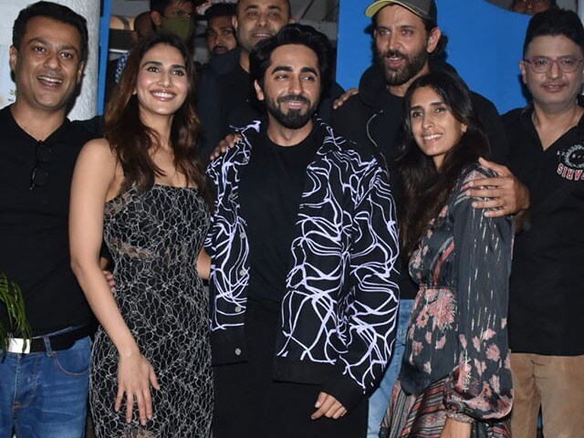 Vaani, Ayushmann And Others Celebrated The Success Of  Chandigarh Kare Aashiqui With Hrithik Roshan