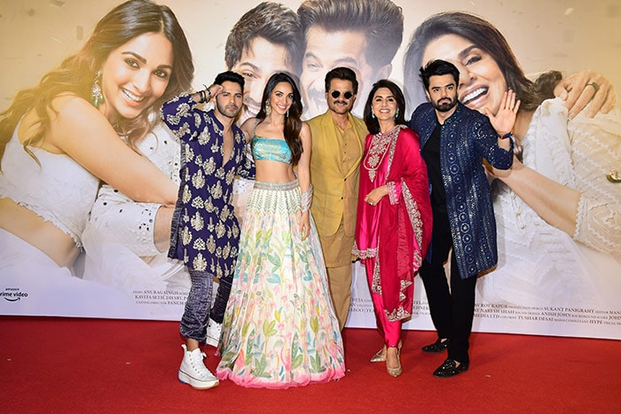 Varun Dhawan, Kiara Advani, Neetu Kapoor And Anil Kapoor Launch Jugjugg Jeeyo Trailer In Style