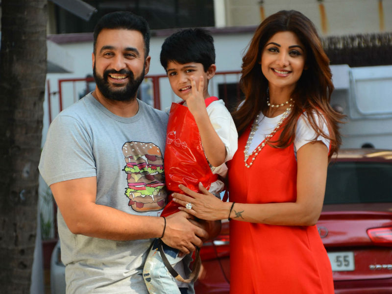 राज कुंद्रा और शिल्पा शेट्टी ने सेलिब्रेट किया बेटे विआन का बर्थडे