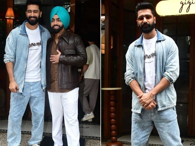 Photo : Vicky Kaushal And Ammy Virk Answered The Work Call Like This