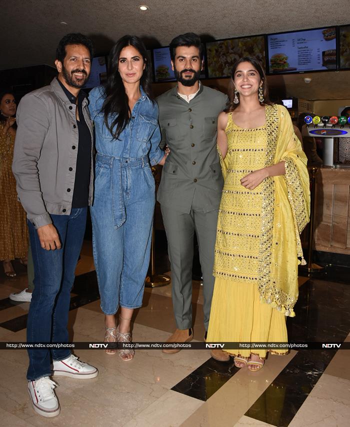 Vicky And Katrina Together Watch Sunny Kaushal\'s  \'The Forgotten Army\'