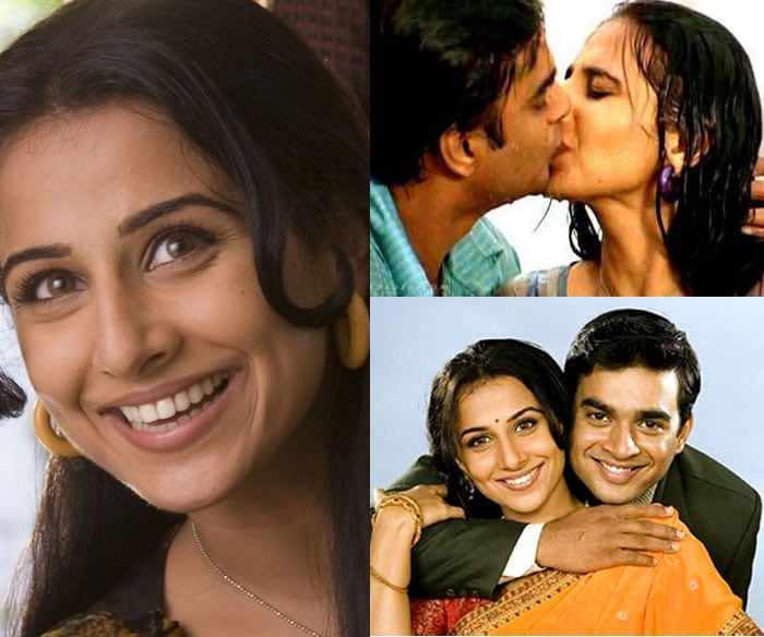 Mani Ratnam's critically acclaimed <i>Guru</i> was Vidya's first release in 2007, in which she played a woman suffering from multiple sclerosis. A soul-stirring lip-lock in the pouring rain with co-star Madhavan got much of the attention.