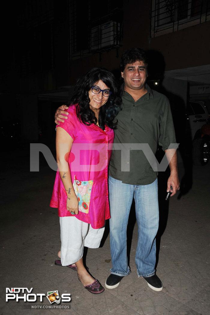 The party was hosted by Niharika and her husband and actor Ayub Khan at their residence in  Mumbai.