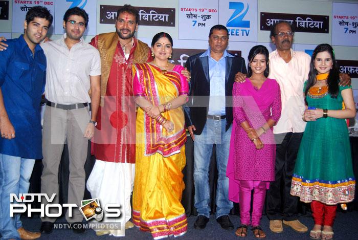 TV stars at the launch of new serial