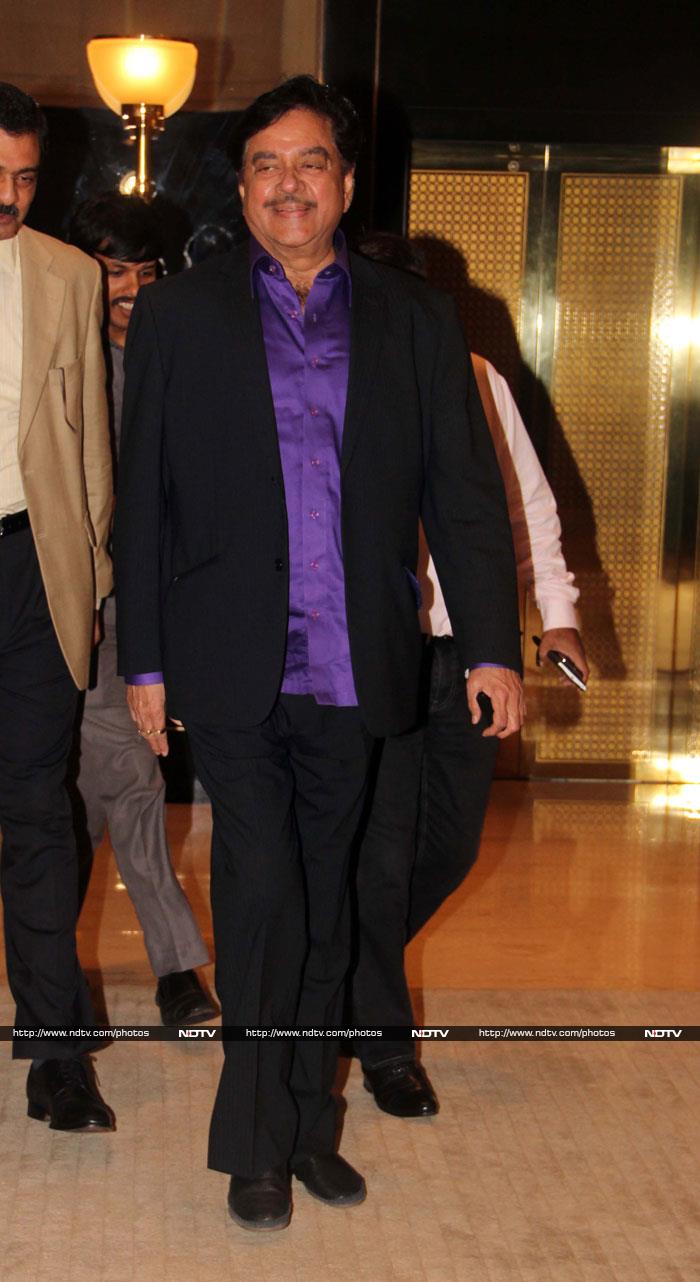 The same day, actor, BJP leader Shatrughan Sinha attended an event by the Government of France in Mumbai.