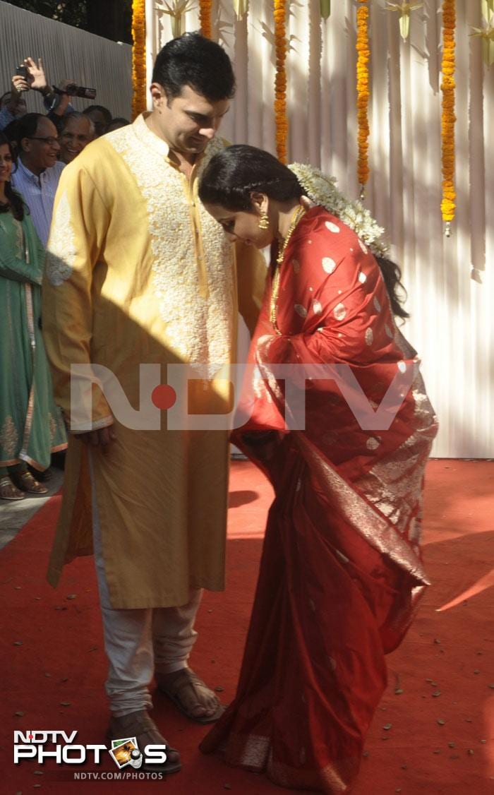 Wedding album: Vidya and Siddharth