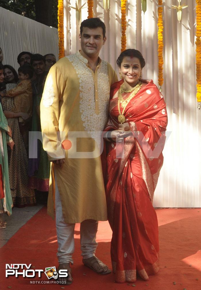 Wedding album: Vidya and Siddharth