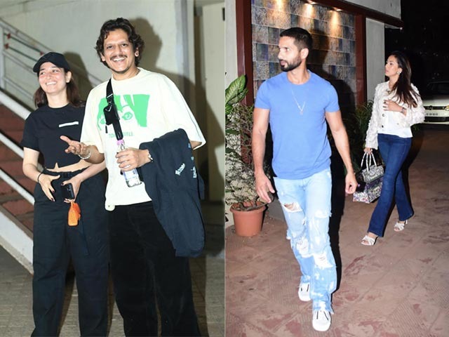 Vijay Varma And Tamannnah, Shahid Kapoor And Mira Rajput's Weekday Outing