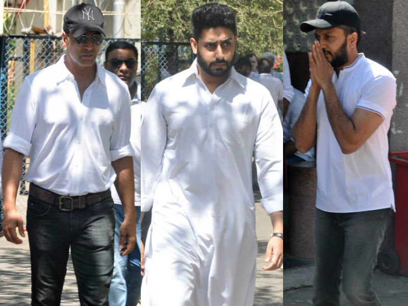 फिल्‍म निर्माता विकास मोहन को अंतिम विदाई देने पहुंचा बॉलीवुड