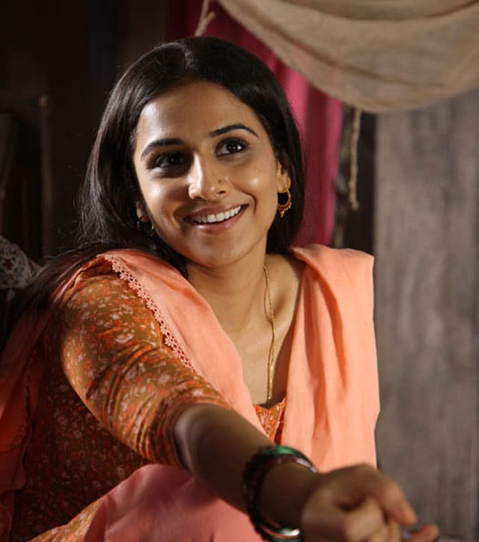 <b>Vidya Balan, <i>Ishqiya</i> (2010):</b> Not just a village belle, but a femme fatale to boot! Vidya's performance as the widowed Krishna using seduction as a means to get her own way fetched her a number of awards.