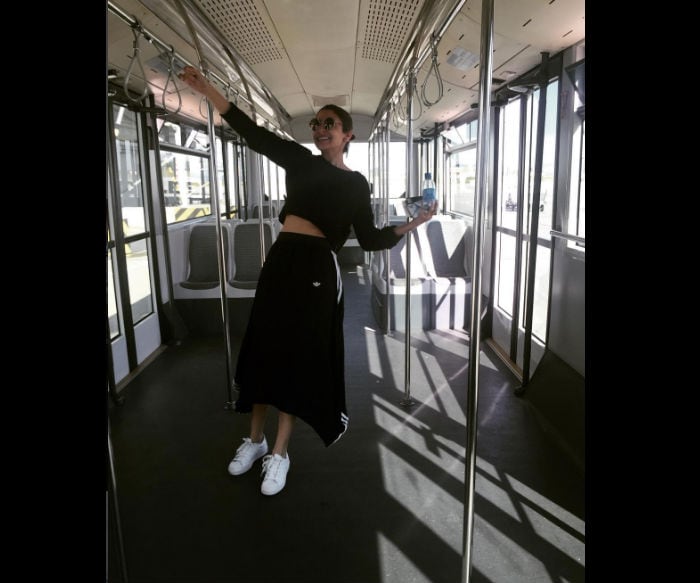 On reaching Budapest, Anushka this Insta update. <br> <br> This image was posted on Instagram by <a href=" https://www.instagram.com/p/BGL8w3Czcwg/?taken-by=anushkasharma" target="_blank" rel="nofollow" > anushkasharma</a>.