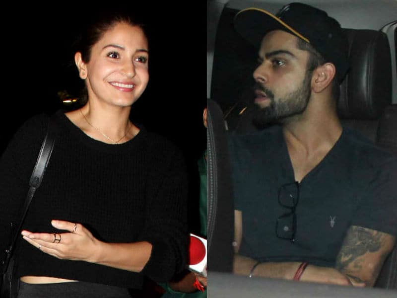 Photo : Such a Sweetheart. Virat Sees-Off Anushka