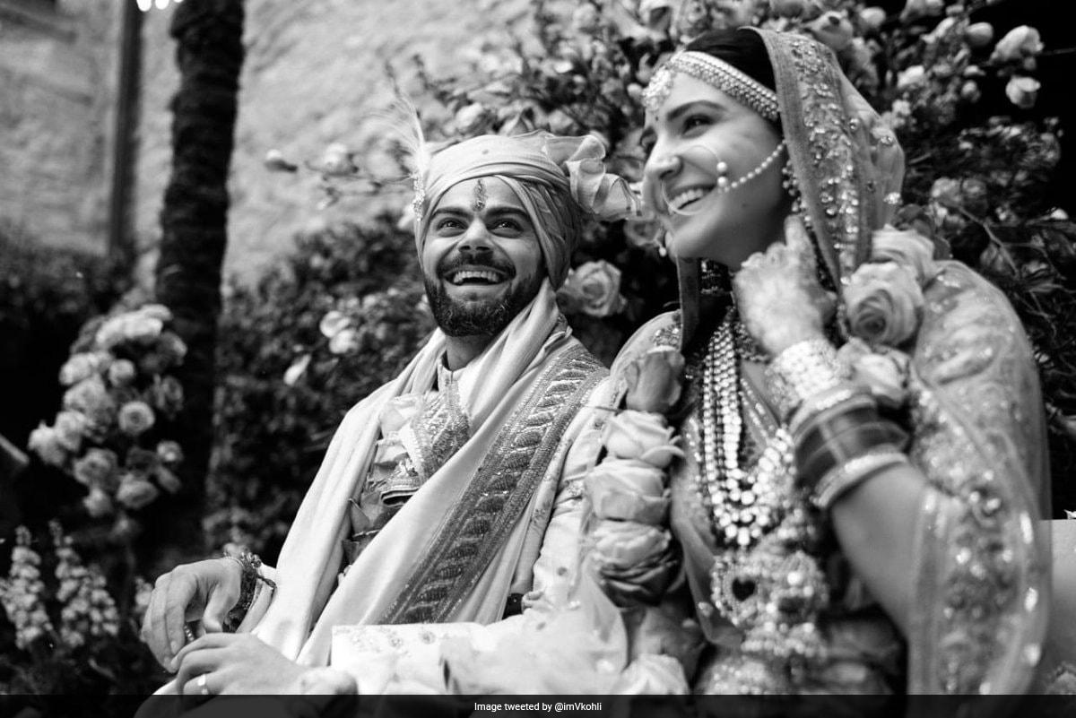 On First Anniversary, Anushka, Virat Share Unseen Pics From Their Wedding Album
