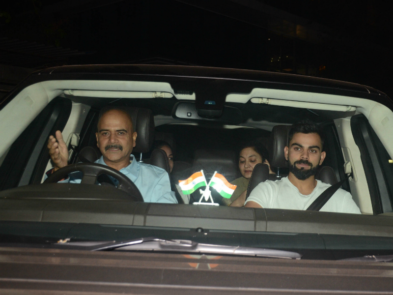 Virat Kohli Watches <I>Pari</i> With Anushka's Parents