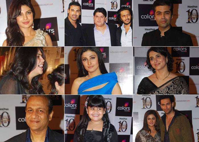 Priyanka, John at Indian Telly Awards