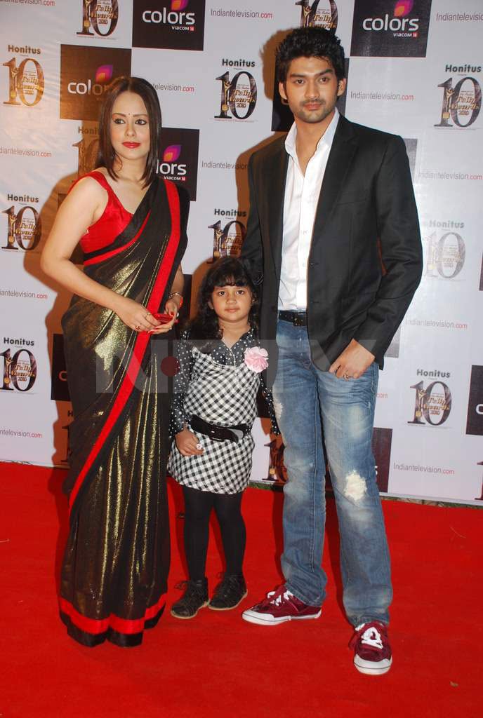 Priyanka, John at Indian Telly Awards