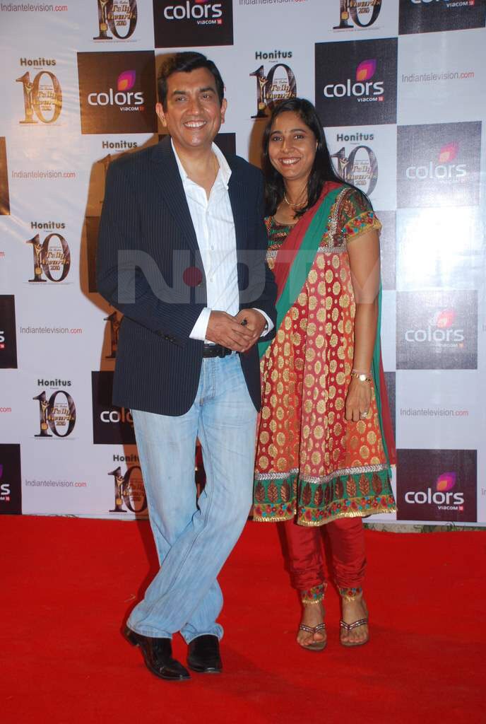 Priyanka, John at Indian Telly Awards