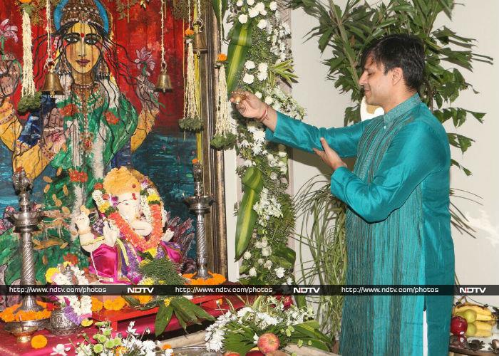 Ganesh Chaturthi 2017: Inside Vivek Oberoi\'s Ganpati Celebrations