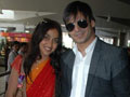 Spotted: Newlyweds Vivek, Priyanka