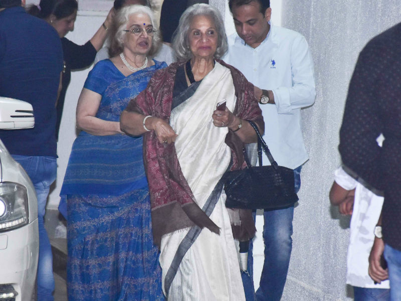 Waheeda Rehman And Asha Parekh Attend <i>Simmba</i>  Screening