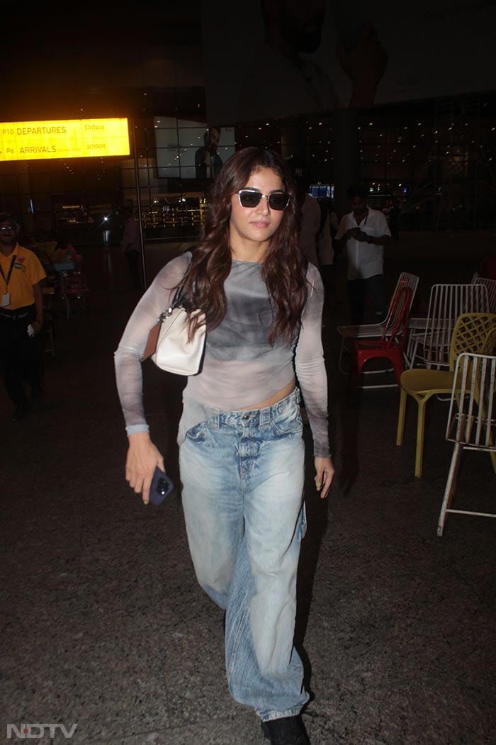 Wamiqa Gabbi\'s Airport Style Combined Chic And Casual Most Fabulously