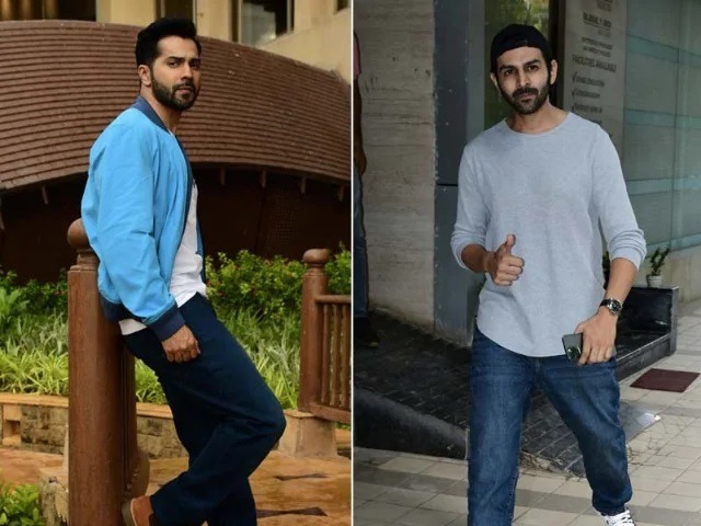 देखें वरुण धवन और कार्तिक आर्यन का स्टाइलिश डे-आउट