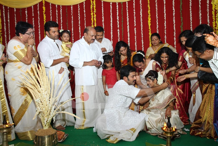 Wedding Pics: Prithviraj and Supriya