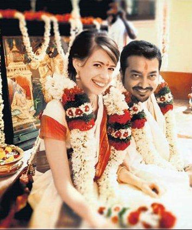 Now man and wife: Kalki and Anurag