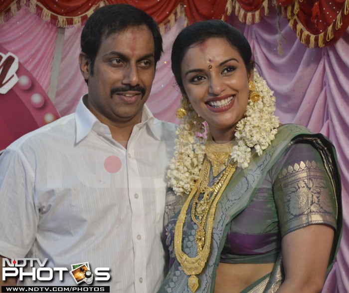 Swetha, Sreevalsan Menon Marriage