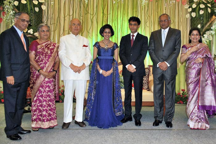 Rohan Murthy- Lakshmi Venu wedding