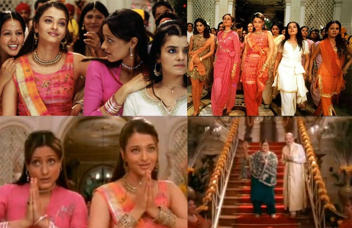 Aishwarya and the rest of the Bakshi Brigade ask the prospective beaus to <i>Balle Balle</i> in <i>Bride & Prejudice</i>.