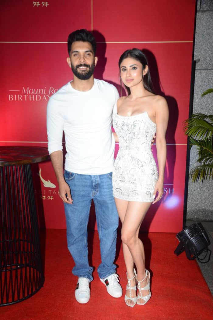 Mouni Roy celebrated her 37th birthday with husband Suraj Nambiar by her side.