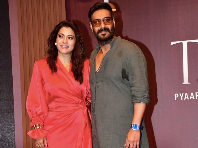 Photo : What Kajol And Ajay Devgn's Work Day Looked Like