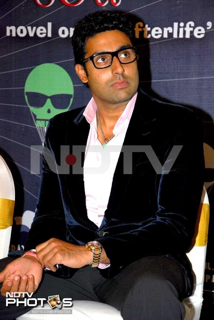 Abhishek Bachchan at the book reading session