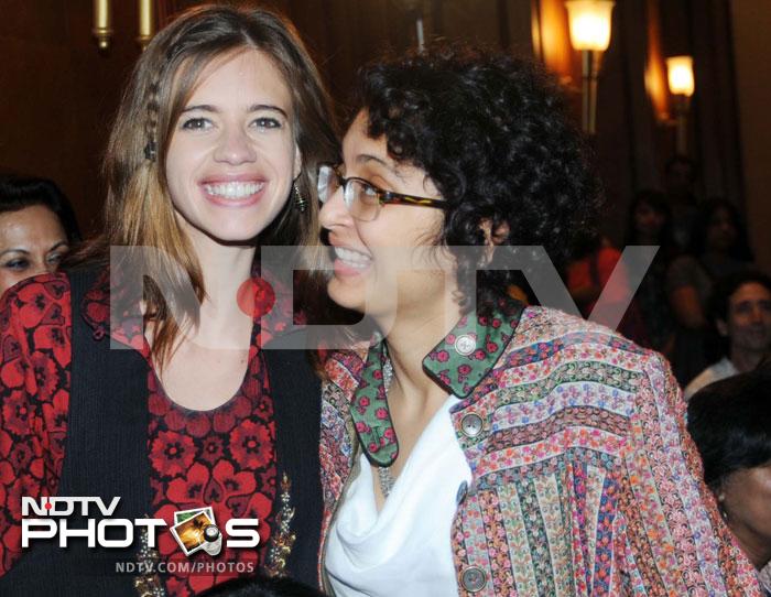 Kalki and Kiran share a funny moment.