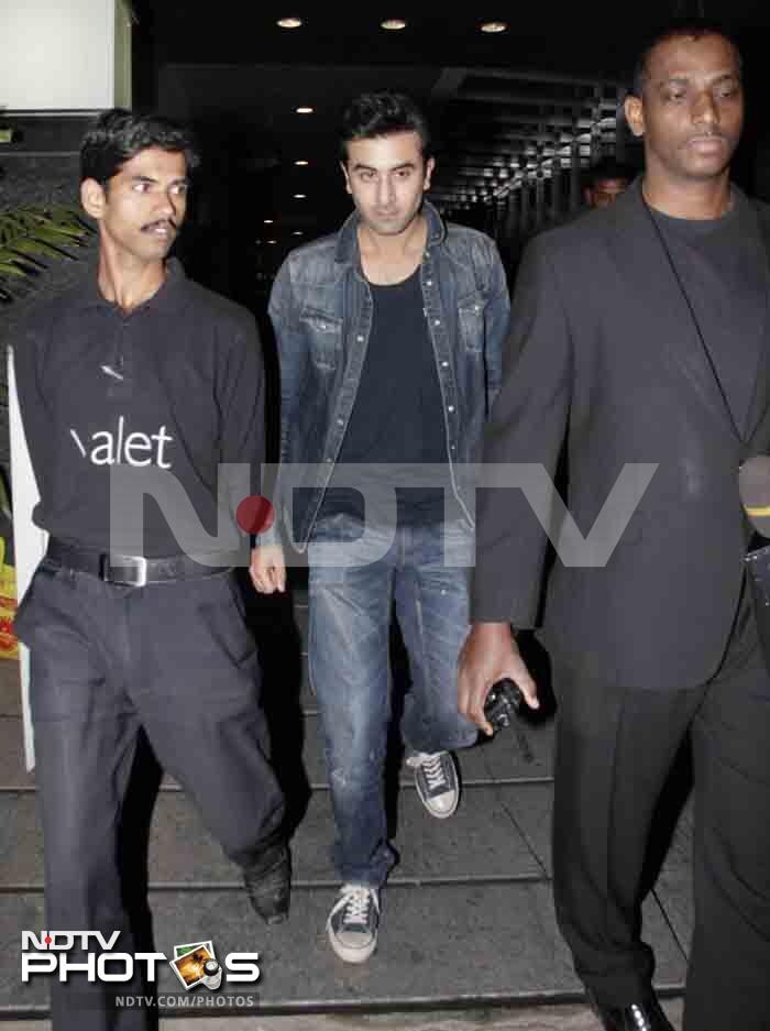 Spotted: Ranbir at a dance club