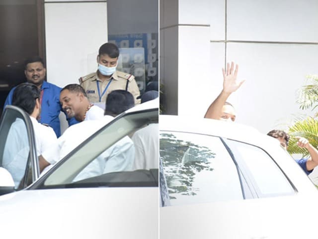 Will Smith Spotted At A Private Airport In Mumbai