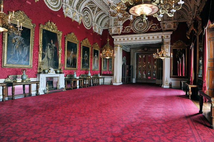 The State Dinig Room, in all its glory, is ready for the Royal celebrations.