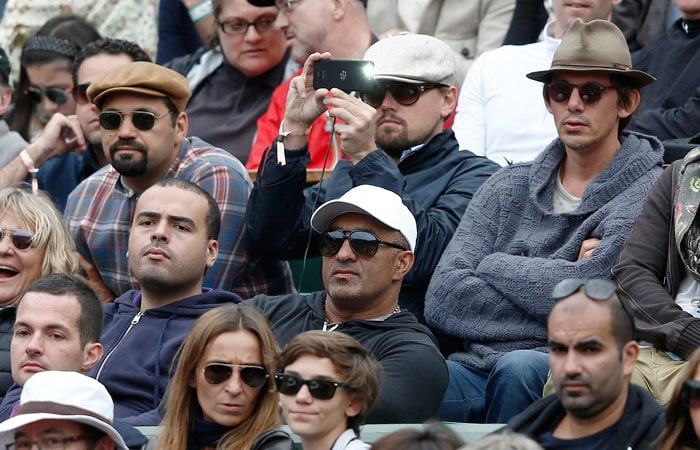 Spot the star at the French Open