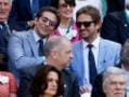 Photo : A Hollywood bromance at Wimbledon