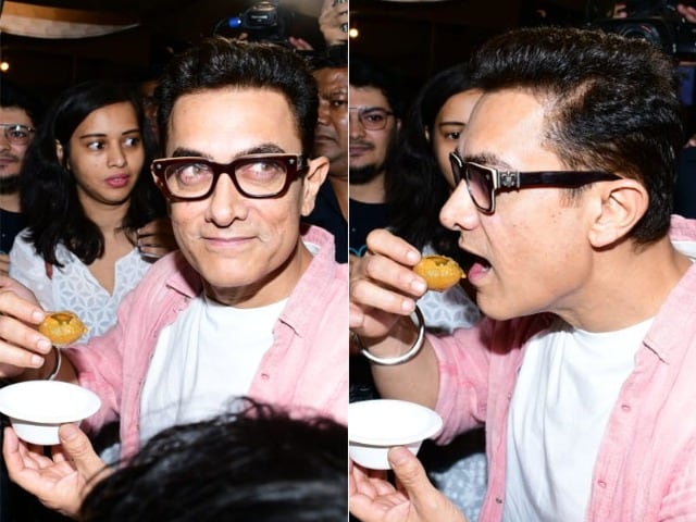 Photo : Work, Eat, Pose, Repeat: A Day In The Life Of Aamir Khan