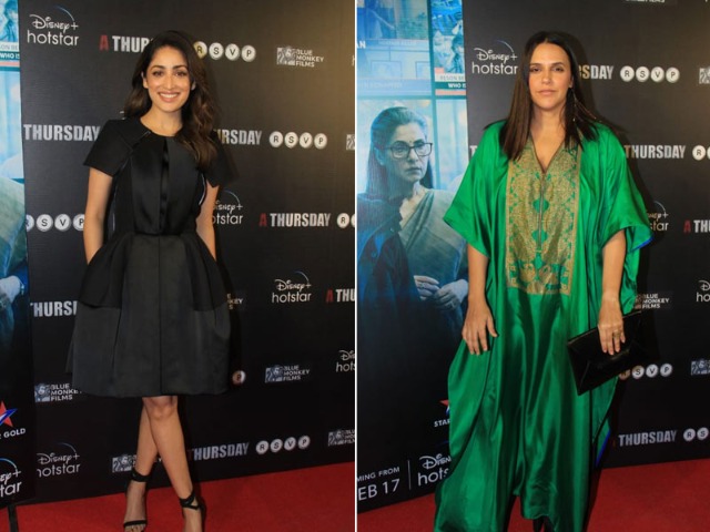 Yami Gautam And Neha Dhupia On Publicity Duty